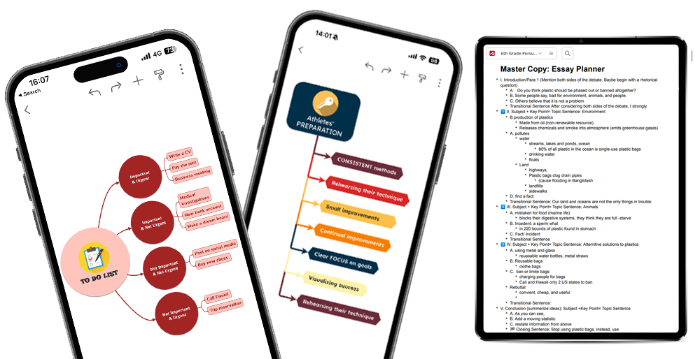Android & iOS mind map apps